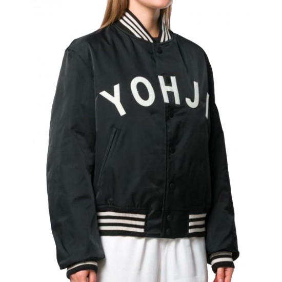 Women's Bomber Y3 Logo Jacket